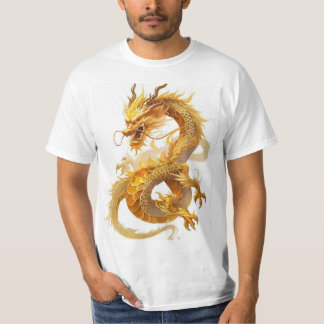 威厳のある中国のドラゴンTシャツはっきりした&デスタイリッシュィズ Tシャツ