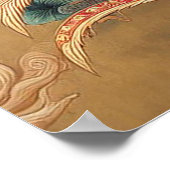 威厳のある中国のPhoenix伝統的 Art ポスター (角)