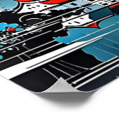 威厳のある中国 – ランドスケープと街並み ポスター (角)