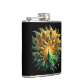 威厳のある孔雀踊り フラスク (右)