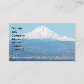 威厳のある山フード景観 名刺 (正面)
