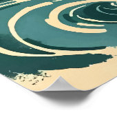 威厳のある島象 – 熱帯性牙ジャイアント ポスター (角)