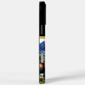 威厳のある水牛の放牧バイザセレネマウンテンレイク Case-Mate iPhoneケース (裏面 / 右)