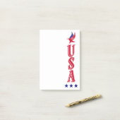 威厳のある米国：自由の翼 ポストイット (デスク上)