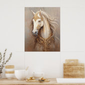 威厳のある絵画の ポスター (キッチン)