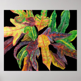 威厳のある葉 ポスター