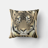 威厳のある虎 クッション (裏面)