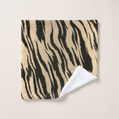 威厳のある虎 バスタオルセット (ウォッシュタオル)