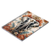 威厳のある飾象 ノートブック (左側)