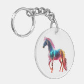 威厳のある馬 キーホルダー (正面左)