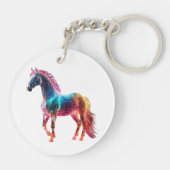 威厳のある馬 キーホルダー (裏面)