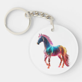 威厳のある馬 キーホルダー