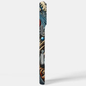 威厳のある鯨:波 Case-Mate iPhoneケース (裏面 / 右)