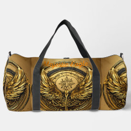 威厳のある鷲 ダッフルバッグ
