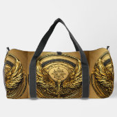 威厳のある鷲 ダッフルバッグ (裏面)