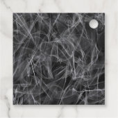 威厳のある鹿in the Wilderness - Black&White Art フェイバータグ (裏面)