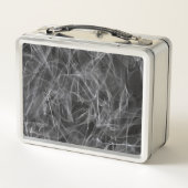 威厳のある鹿in the Wilderness - Black&White Art メタルランチボックス (裏面)