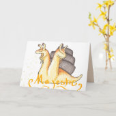 威厳のある カード (黄色い花)