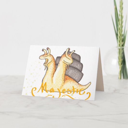 威厳のある カード (正面)