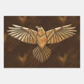 威厳のある ラッピングペーパーシート (正面3)