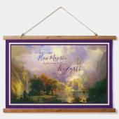 威厳のある 吊り下げ型タペストリー (正面)