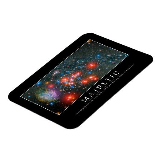 威厳のある:感動的引用文 マグネット (左側)