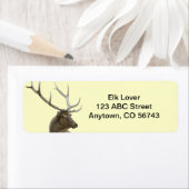 威厳のあるElk Buckカスタマイズ ラベル (インサイチュ)