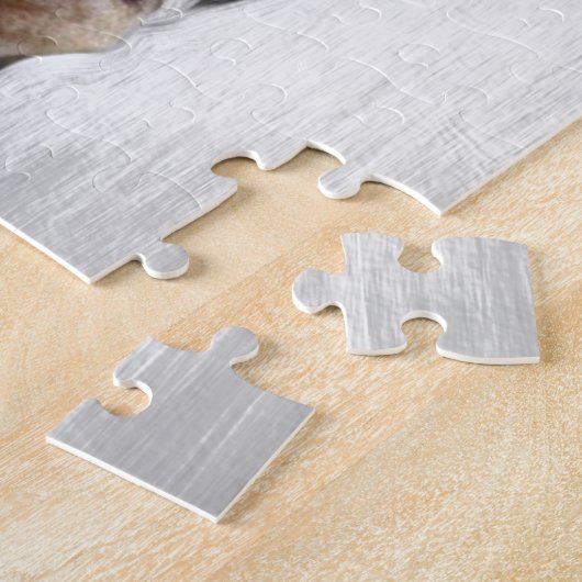 威厳のあるGiraffe多産製品を描厳選されたく ジグソーパズル (側面)