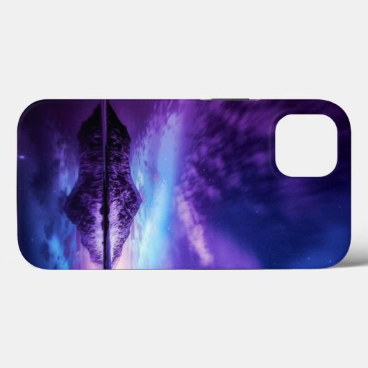 威厳のあるMountainview Apple iPhone 13，タフ Case-Mate iPhoneケース (裏面 (横))