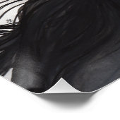 威厳のあるSmoky Horse by Bihrle Poster ポスター (コーナー)