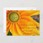 威厳のあるthy名前がいかにであるか、Oの主の私達の主 ポストカード (正面/裏面)