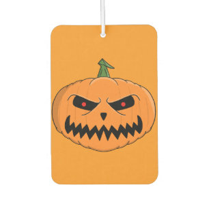 威嚇するジャック・オランタン・ハロウィーン カーエアーフレッシュナー