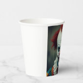 威圧的なピエロ紙カップ 紙コップ (右)