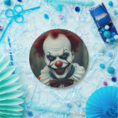 威圧的なピエロ ペーパープレート (パーティー)