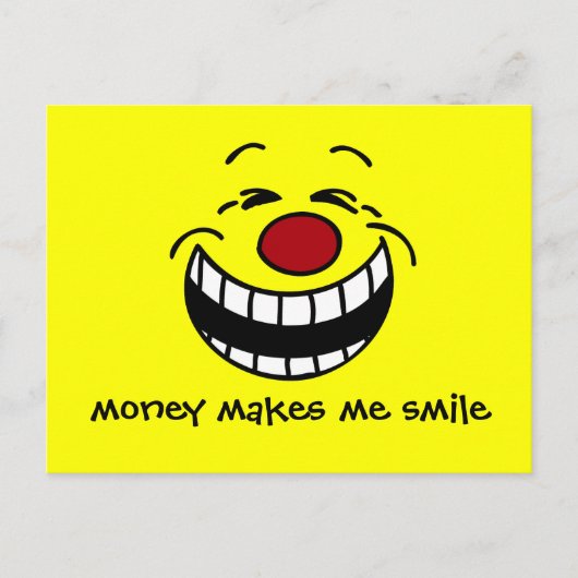 威張った顔のグンペー ポストカード (正面)