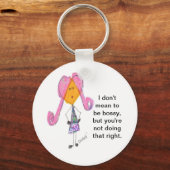 威張るつもりは無い キーホルダー (正面)