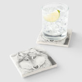 威迫 ストーンコースター (横)