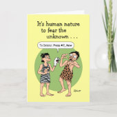 娘おもしろいからの父の日カード カード (正面)