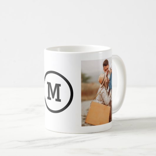 娘おもしろいの父の日贈り物 コーヒーマグカップ (正面右)