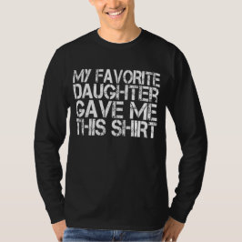 娘お気に入りのが与えこのシャツ父の Tシャツ