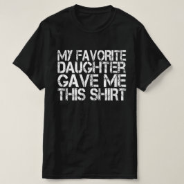 娘お気に入りのが与えこのシャツ父の Tシャツ