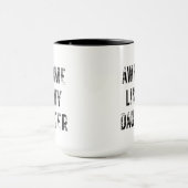娘からお父さんへの名入れコーヒーマグ マグカップ (中央)