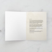 「娘からパパへ、5"×7" 父の日カード」 カード (内部)