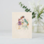 娘かわいらしとビクトリアンErmineの母親 シーズンポストカード (スタンド正面)