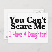 娘がいるなんて怖がってはいけない ポストカード (正面/裏面)