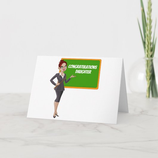 ***娘が先生*** カード (正面)