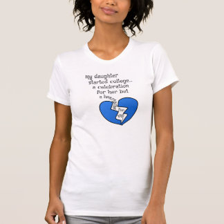 娘が大学を始めた…お祝い Tシャツ