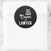 娘が弁護士だから散らかすな ラウンドシール (バッグ)