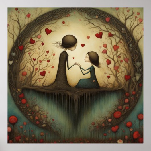 娘が恋をする ポスター (正面)