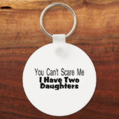娘が2人いる私を怖がらせることはできない(2) キーホルダー (正面)